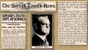 Seward Smith Travis, Teacher, Principal and Superintendent of Schools