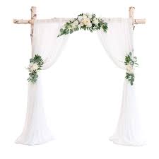 I think it would make for such a beautiful backdrop for a wedding ceremony for a happy couple. The Best Wedding Arch Kits That You Can Buy On Amazon Stylecaster