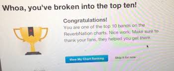 klass money hits number 6 on reverbnations top 10 charts