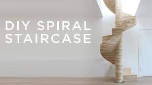 To get furniture up a spiral staircase, you use the railing. Diy Spiral Staircase Made With A Cnc Youtube