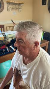 Now I have cut my Uncle Brian's hair with one hand : r/stroke