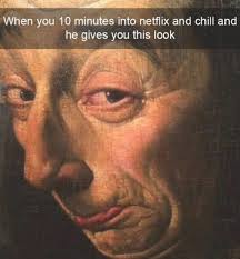 17 Old Paintings With Hilarious Captions Awkward Com Funny Paintings Funny Mugshots Art History Memes