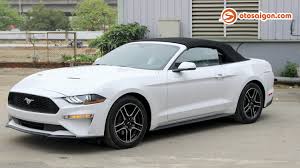 Ford Mustang Premium Convertible 2021: Xe thể thao mui trần hàng hiếm tại  Việt Nam | Tin Tức | Otosaigon