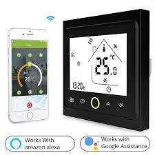 Water heater manufactures recommend setting your water heater temperature at 120 degrees to help prevent scalding and to save energy. Wifi Control Smart Thermostat Boiler Water Heater Temperature Controller Lcd Touch Screen Backlight Works With Alexa Google Home Smart Temperature Control System Aliexpress