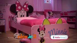 Find kid bedroom minnie mouse at target. Hellohome Minnie Mouse Snuggletime Toddler Bed Youtube