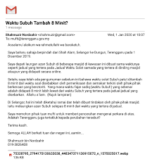 Habibah28 commented apr 30, 2018. Waktu Solat Selangor 2020 Shah Alam