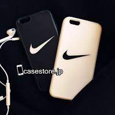 ナイキおしゃれブランドファッションアイフォン8 6sスマホケース スポーツ風ストラップ付きiphone7 6 plusシリコン製シンプル黒白携帯カバー iphoneケース ペア フォン ケース