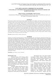 Maybe you would like to learn more about one of these? Pdf Gaya Belajar Siswa Berprestasi Akademik Pada Kelas V Di Sekolah Dasar Negeri 02 Kecamatan Sabak Auh Kabupaten Siak