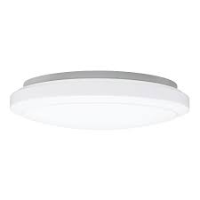 Whether you want to go for a modern style or a contemporary design, your lighting fixtures are central to your room decor. Hampton Bay 20 Inch White Round Led Flush Mount Ceiling Light 2200 Lumens Dimmable 4000k B The Home Depot Canada