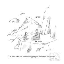 A Dog Speaks To A Guru On Top Of A Mountain By Michael Maslin New Yorker Cartoons Cartoon Posters Cartoon Jokes