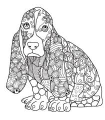 The labrador coloring page perfectly captures this fave family dog's cheerful personality. Dog Colorish Coloring Book For Adults Mandala Relax By Goodsofttech Cats Dogs Coloring Pages For Adults Pinterest Zen Und Malbucher