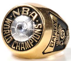 The golden state warriors' championship tour is now complete. 1975 Golden State Warriors Championship Ring
