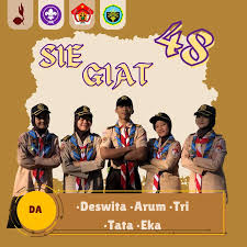 Sie giat merupakan sie yang bertugas dalam bidang kegiatan dalam suatu  organisasi dimana sie ini bertanggung jawab dalam mengawasi dan membuat  agenda pramuka bagi tingkat 1. Sie Giat juga termasuk sie yang