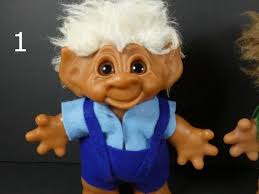 1 Vintage Thomas Dam Chubby Limited Edition Boy Troll 8 Inch 1961