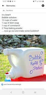 Bubble Recipe Laundry Detergent Bottles Bubbles Laundry Detergent