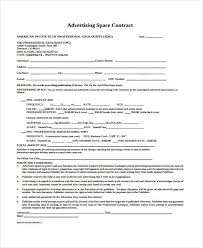 9+ Advertising Contract Templates - Sample, Examples | Free ...