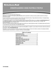 User manuals, kitchenaid dishwasher operating guides and service manuals. Kitchenaid Kudc10fxss Manual