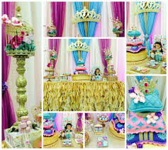 Baby shower themes make the baby shower extra fun. Princess Jasmine Aladdin Baby Shower Party Ideas Photo 1 Of 25 Catch My Party