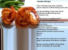 Ruth Chris S Steak House Voodoo Shrimp Seafood Recipes Shrimp Voodoo Sauce Recipe Shrimp Dishes