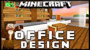 First, open your crafting table so that you have the 3x3 crafting grid that looks like this: Minecraft How To Make Furniture For An Office Modern House Build Ep 15 Youtube
