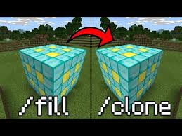 Pocket edition is a 3d sandbox game with blocky graphics. Minecraft Pe How To Use The Fill And Clone Commands Youtube