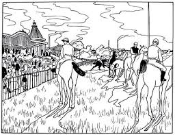 Edgar's father was a banker by profession, and his mother was originally from new orleans, in the united states. Edgar Degas Coloring Pages Learny Kids