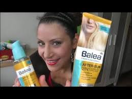 Von balea wird es ab nun neue haarstylingprodukte geben. Getestet Balea After Sun Haar Pflege Serie Review Youtube