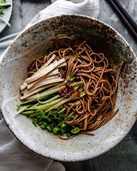 Spicy Sichuan Style Buckwheat Noodles The Plant Based Wok Recipe In 2020 Buckwheat Noodles Food Cooking Dinner