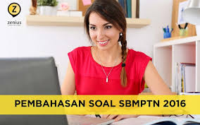 Pembahasan Soal Sbmptn 2016 Zenius Blog