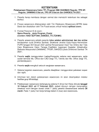 Tes rekrutmen pfi merupakan salah satu prasayarat dalam proses rekrutmen fasilitator provinsi program ppsp tahun 2020 yang diselenggarakan secara online. Ketentuan Tes Wawancara Ibm Dan Jadwal Ta 2021 10022021 Peserta Pdf