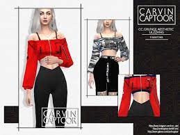 In the real world, the converse shoes are the default choice for many people, young or old! Carvin Captoor S Cc Grunge Aesthetic Ulzzang Sims 4 Mods Clothes Sims 4 Sims 4 Clothing