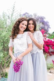 Jaylyn Floral Lace Crop Top White Skylar Belle Tulle Bridesmaid Dress Bridesmaid Skirts Bridesmaid Dresses Long Blue