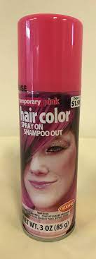 Just spray, play, wash, repeat. Goodmark Halloween Temporary Hair Color Spray Pink Walmart Com Walmart Com