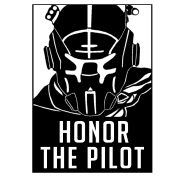 Honor The Pilot Mens T Shirt Thelankysoldier Shop In 2021 Titanfall Black Logo Mens Tshirts