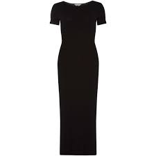 Dorothy Perkins Petite Black Split Maxi Dress Split Maxi Dress Viscose Maxi Dress Maxi Dress