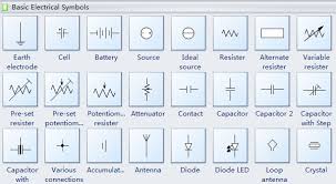 basic electrical symbols and their meanings