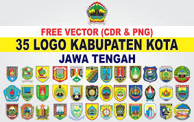 The advantage of transparent image is that it can be used efficiently. Free Vector Logo 35 Kabupaten Kota Jawa Tengah Cdr Png Tutoriduan Com