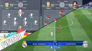 To właśnie zidane wprowadził ten. Pierwszy Dlugi Gameplay Z Fifa 20 Real Madryt Vs Liverpool Gryonline Pl