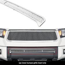 Maybe you would like to learn more about one of these? Compatible With Toyota Tundra 2014 2021 Stainless Steel Chrome Mesh Bumper Grille T75988t Walmart Com Walmart Com
