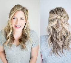 Instagram Photo By Kate Apr 27 2016 At 12 57pm Utc Wedding Hair Half Simple Bridesmaid Hair Wedding Hair Front