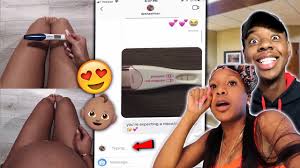 I Got Brooklyn Frost Pregnant Prank On Deshae Frost Sends Pregnancy Test Results Youtube