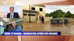 La vallée de la marne au nord, autour de 40 mètres d'altitude, qui s'élargit au niveau de la base de loisirs ; Seine Et Marne Inondation Apres Des Orages 02 06 Video Dailymotion