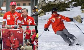 His paddock for friends and his wonderful fans; Michael Schumacher Is In A Vegetative State And Not Responding Claims Neurosurgeon Daily Mail Online