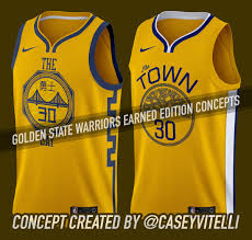 Adidas stephen curry golden state warriors gold hardwood classic jersey. Casey Vitelli On Twitter I Decided To Recolor Team S Statement City Uniforms Here Is My Warriors Concept