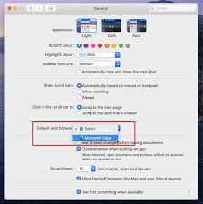 How To Set Microsoft Edge As Default Browser On Mac In 2020 Microsoft Browser Mac