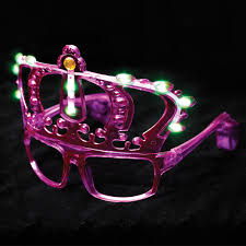 King Crown Light Up Sunglasses M N Party Store