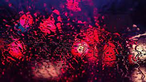 General 1920x1080 Water On Glass Water Drops Lights Bokeh Depth Of Field Red Purple Street Light Traffic Lights Water Rai Wallpaper Pc Wallpaper Depth Of Field