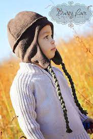 Ear Flap Hat Pattern For Kids Newborn To 12 Years Por Tiedyediva 6 95 Fleece Hat Pattern Aviator Hat Pattern Hat Patterns To Sew