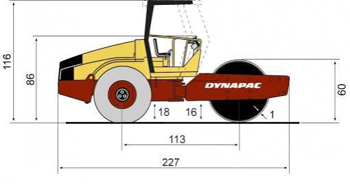 Dynapac CA260D Smooth Drum Roller