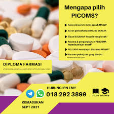Universiti yang menawarkan bidang farmasi di luar negara surat rasmi c for more information and source, see on this link : Masuk Picoms Studyinfohub Twitter